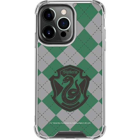 Wizarding World Harry Potter Slytherin Crest iPhone 14 Pro Clear Case